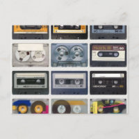 Postal de cinta cassette