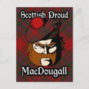 Postal de Clan MacDougall Tartan