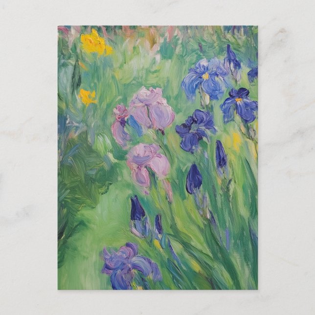 Postal de Claude Monet Vintage (Anverso)