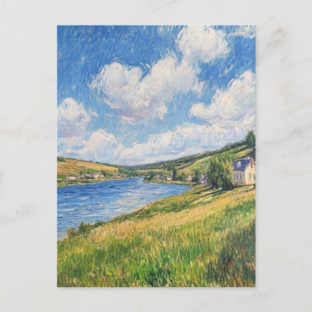 Postal de Claude Monet Vintage (Anverso)