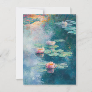 Postal de Claude Monet Vintage
