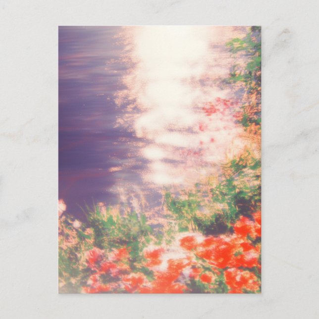 Postal de Claude Monet Vintage (Anverso)