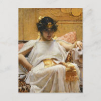Postal de Cleopatra del Waterhouse
