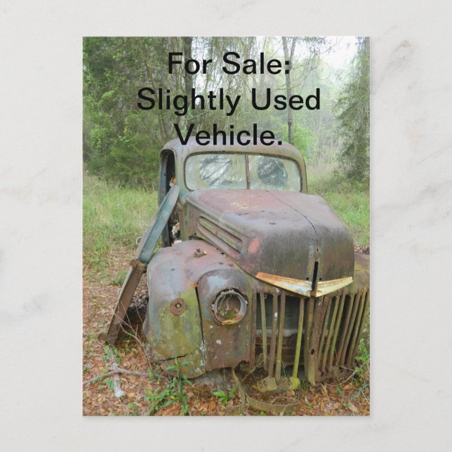 Postal De Coche Antiguo 611 En Venta (Anverso)