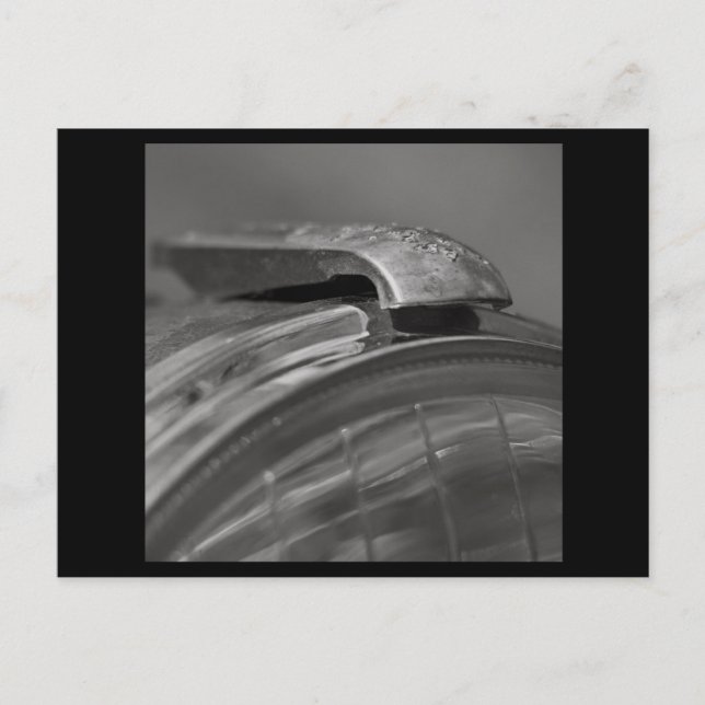 Postal de coche de época | Citroen 2cv | Francia (Anverso)