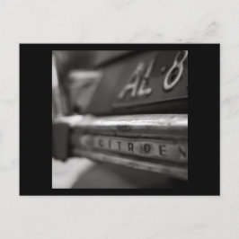 Postal de coche de época | Citroen 2cv | Francia