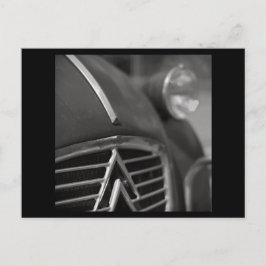 Postal de coche de época | Citroen 2cv | Francia