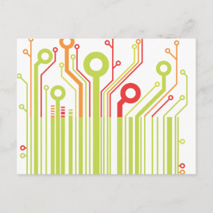 postal de código de barras