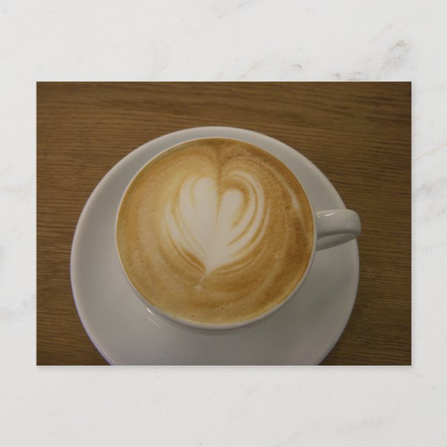 Postal De Coffee With Love Postcard (Anverso)