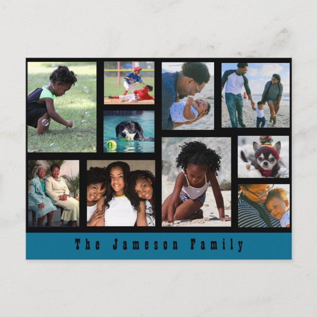 Postal de collage de fotos - HAMbyWG (Anverso)