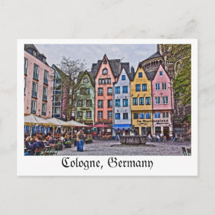 Postal de Colonia, Alemania