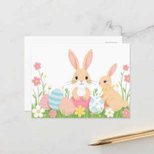 postal de color de agua de Semana Santa