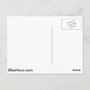 Postal de Colorado de la bici