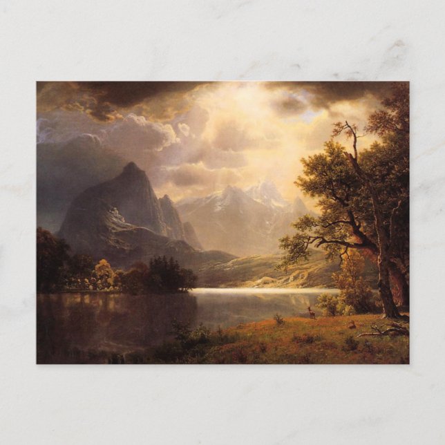 Postal de Colorado en el Parque Estes (Anverso)