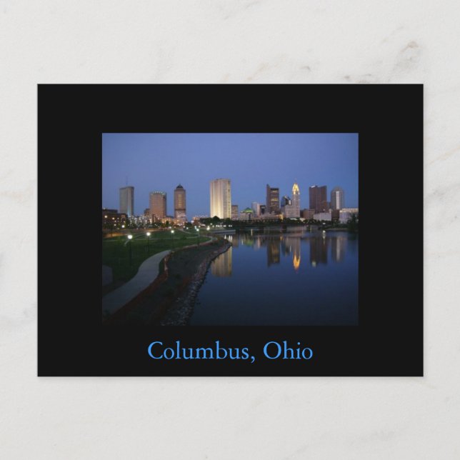 Postal de Columbus Ohio (Anverso)