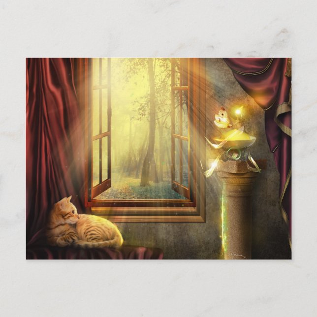 Postal de compra de ventanas (Anverso)