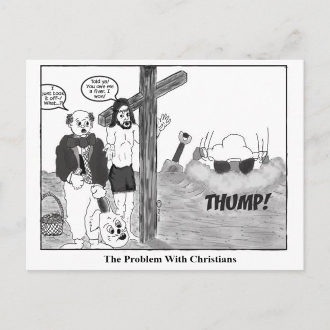 Postal de conejo de peter y jesús (Anverso)