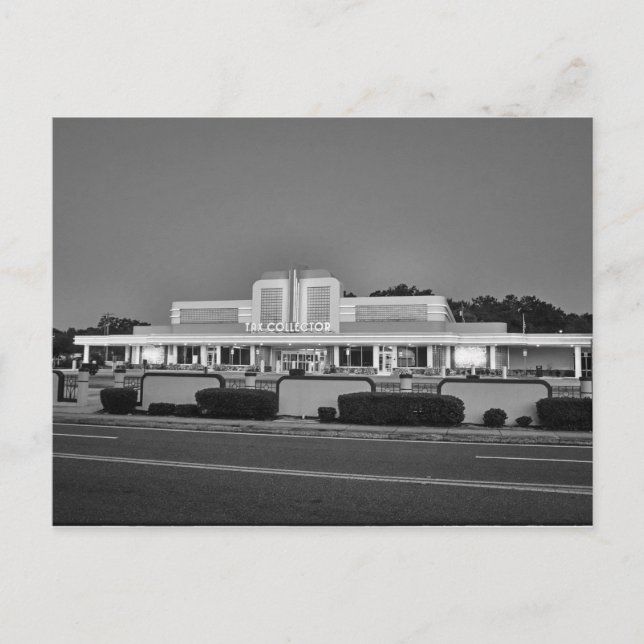 Postal de construcción Art Deco (Anverso)