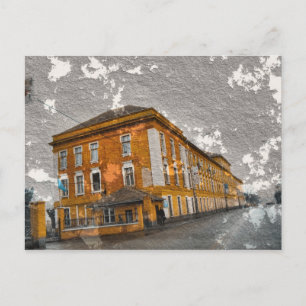 Postal de construcción concreta