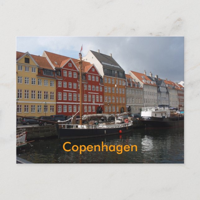postal de Copenhague (Anverso)