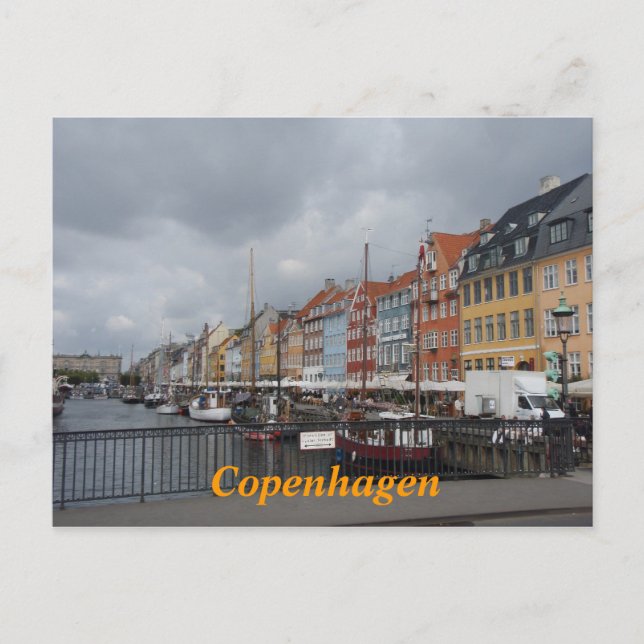 postal de Copenhague (Anverso)