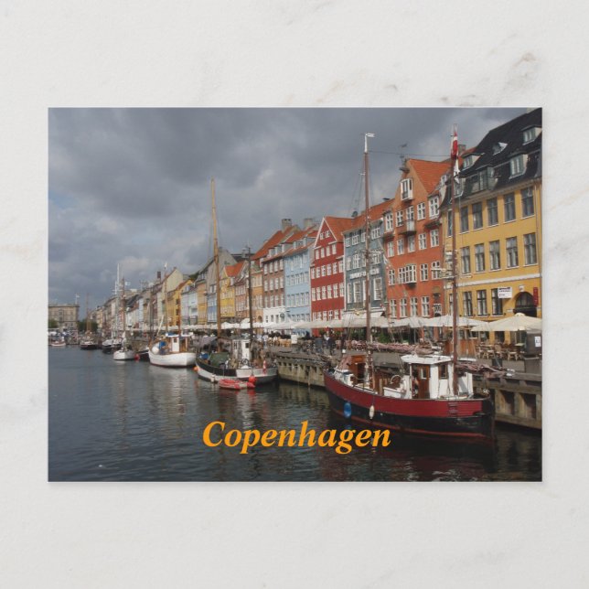 postal de Copenhague (Anverso)