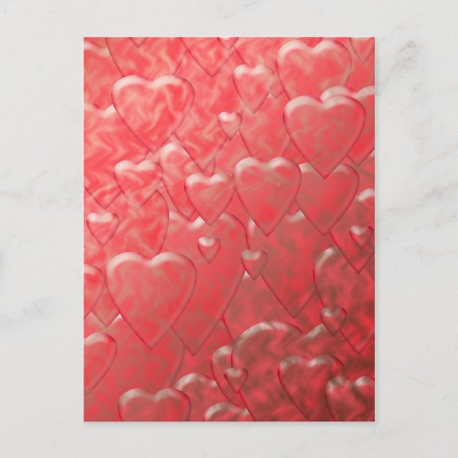 Postal de corazón (Anverso)
