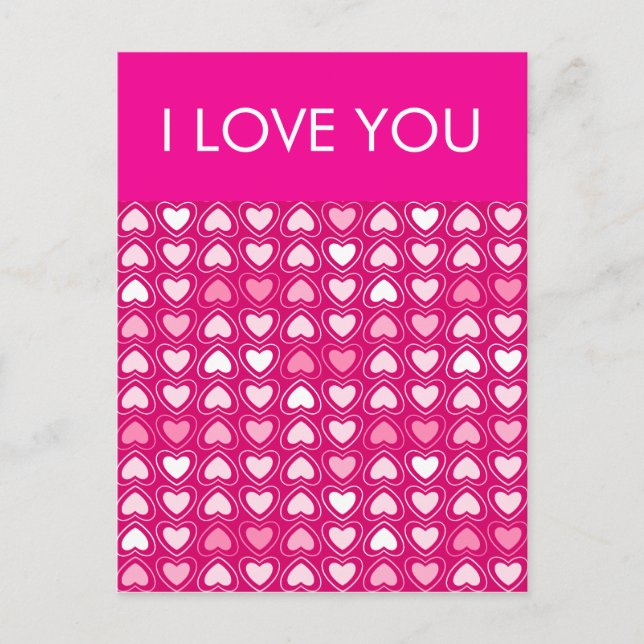 Postal de corazón (Anverso)