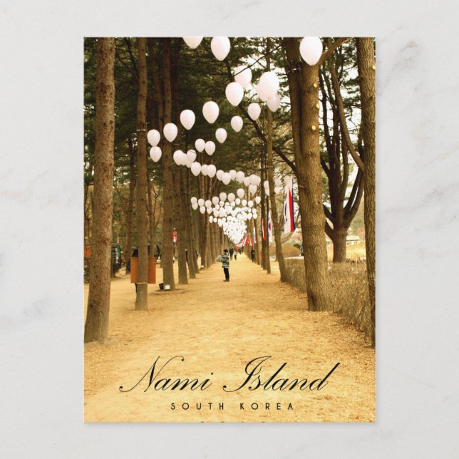 Postal de Corea del Sur (Anverso)