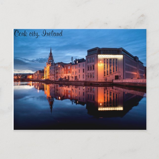 postal de Cork City (Anverso)
