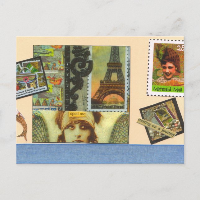 Postal de correo de Mermaid (Anverso)