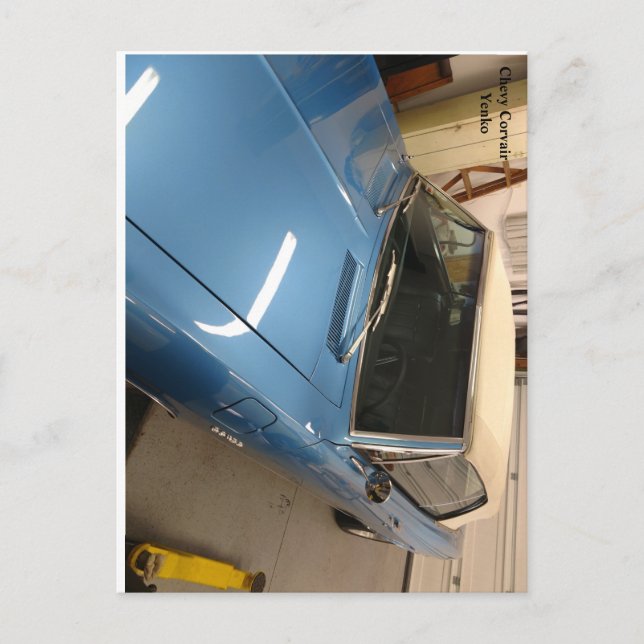 Postal de Corvair Yenko (Anverso)