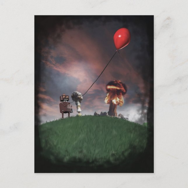 Postal de cosecha atómica (Anverso)