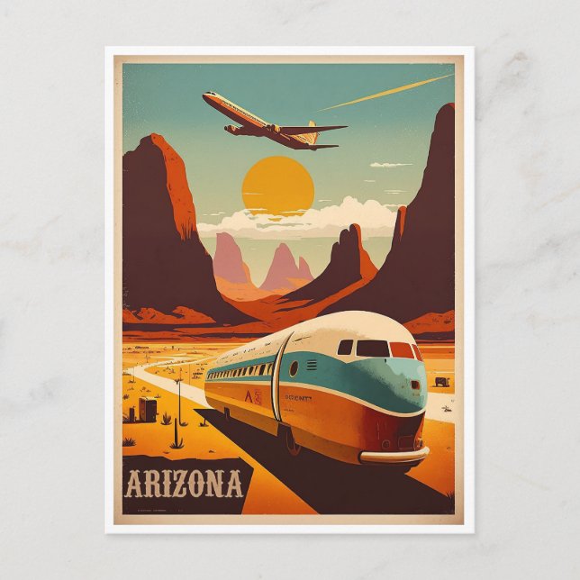 Postal de cosecha de Arizona (Anverso)
