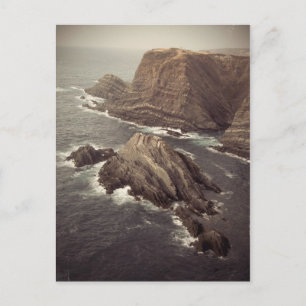 Postal de costa de Cabo Vintage