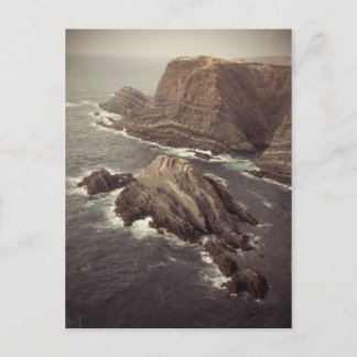 Postal de costa de Cabo Vintage