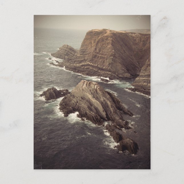 Postal de costa de Cabo Vintage (Anverso)