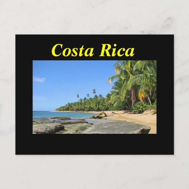 postal de Costa Rica (Anverso)