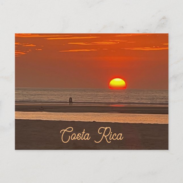 postal de Costa Rica (Anverso)