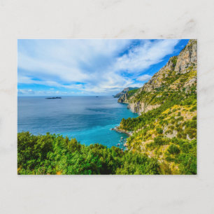 postal de Costiera amalfitana, Italia