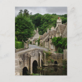 Postal de Costwolds town Castle Combe