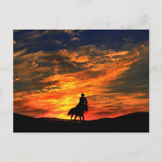 Postal de Cowboy (Anverso)