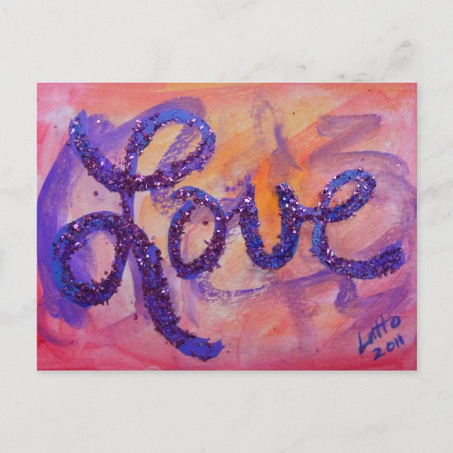 Postal de cremallera de amor (Anverso)