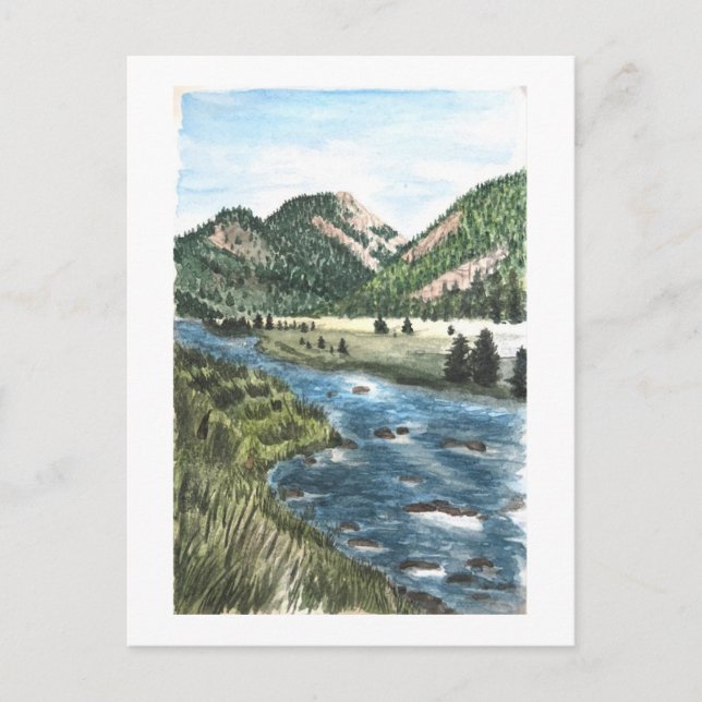 postal de cresta de castores (Anverso)