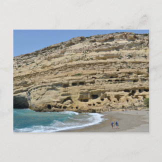 Postal de Creta de Matala