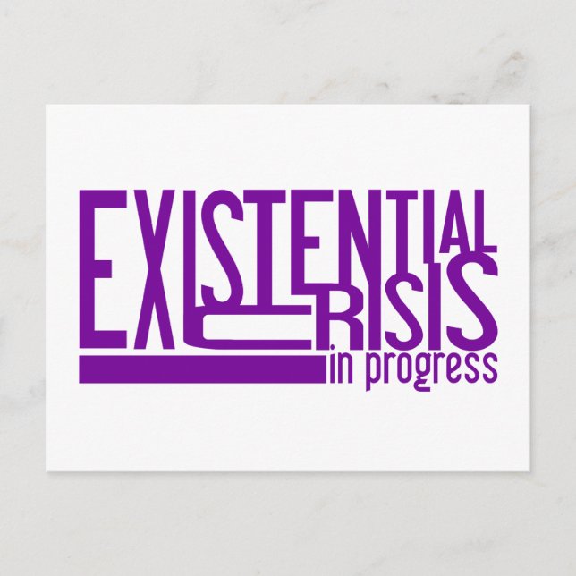 Postal de crisis existencial (Anverso)