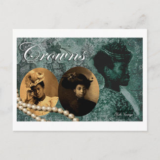 Postal de Crowne Blak Vintage