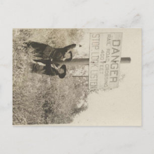 Postal de cruce ferroviario