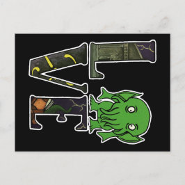 postal de Cthulhu LOVE