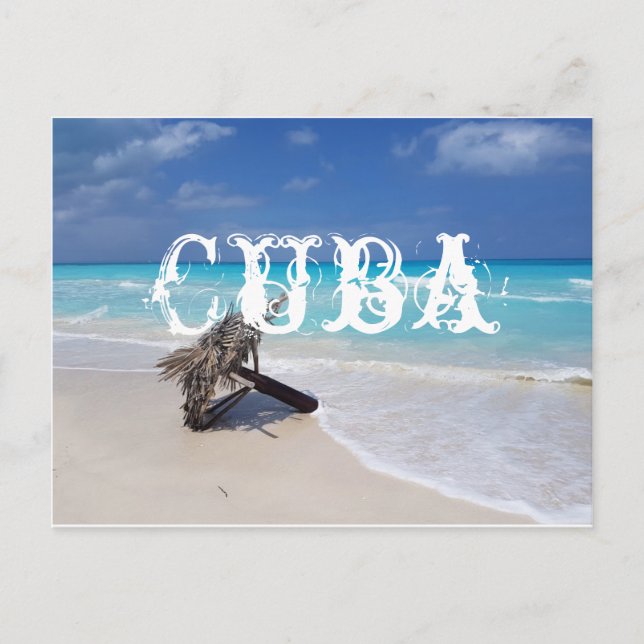 Postal de Cuba (Anverso)